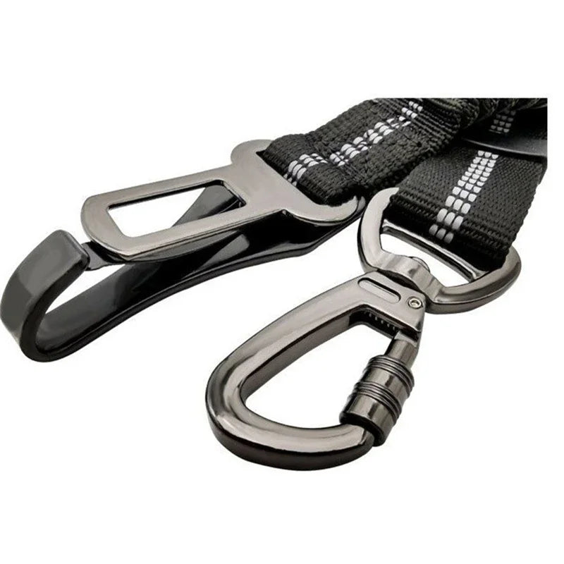 Adjustable Pet Dog Car Seat Belt Safety Leash Reflective Nylon Rope Harness for Small and Large Dogs