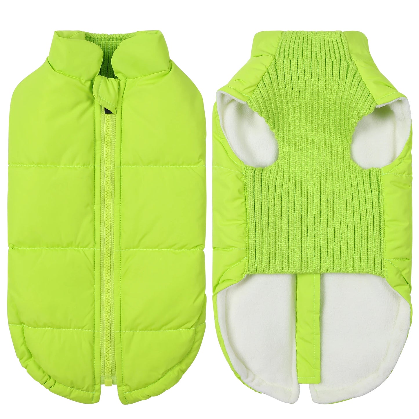 Pet Knitted Leisure Dog Vest Jacket with Zipper for Small Medium Dogs Chihuahua French Bulldog Autumn Winter Warm Coats