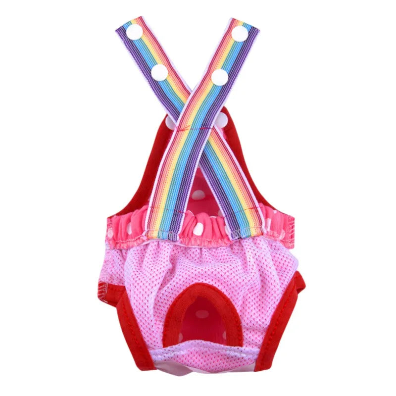 Dots Pet Dog Diaper Shorts Washable Female Physiological Pants for Menstruation Underwear Briefs