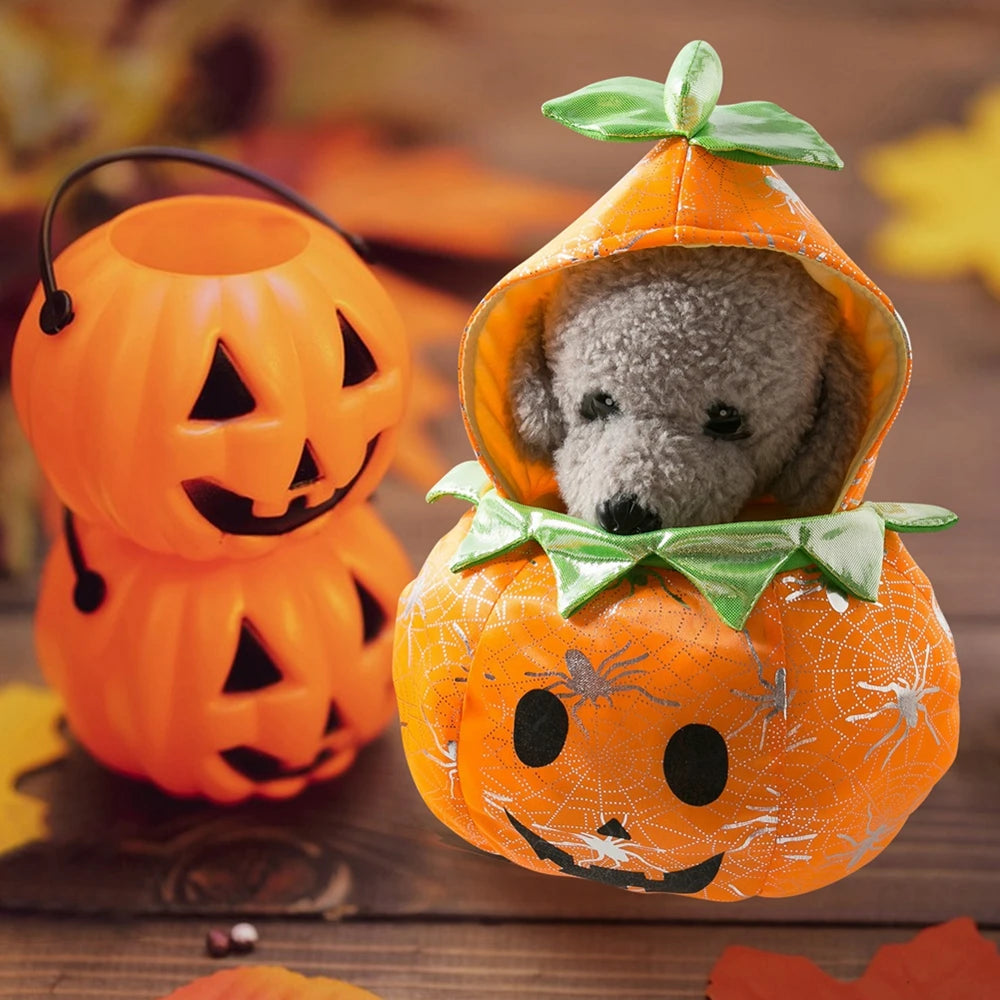 Halloween Dog Clothes Funny Dog Pumpkin Costume Pet Dog Jumpsuit for French Bulldog Chihuahua Puppy Coat Dog Sweatshirt