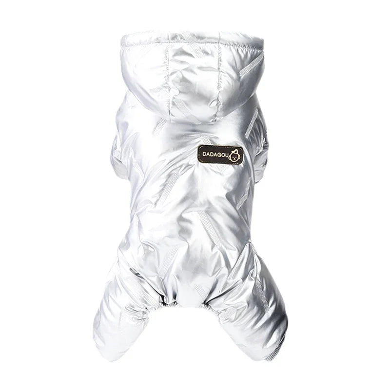 Waterproof Dog Winter Overall Jacket Windproof Outdoor Lightweight Pet Coat for Small Medium Large Chihuahua