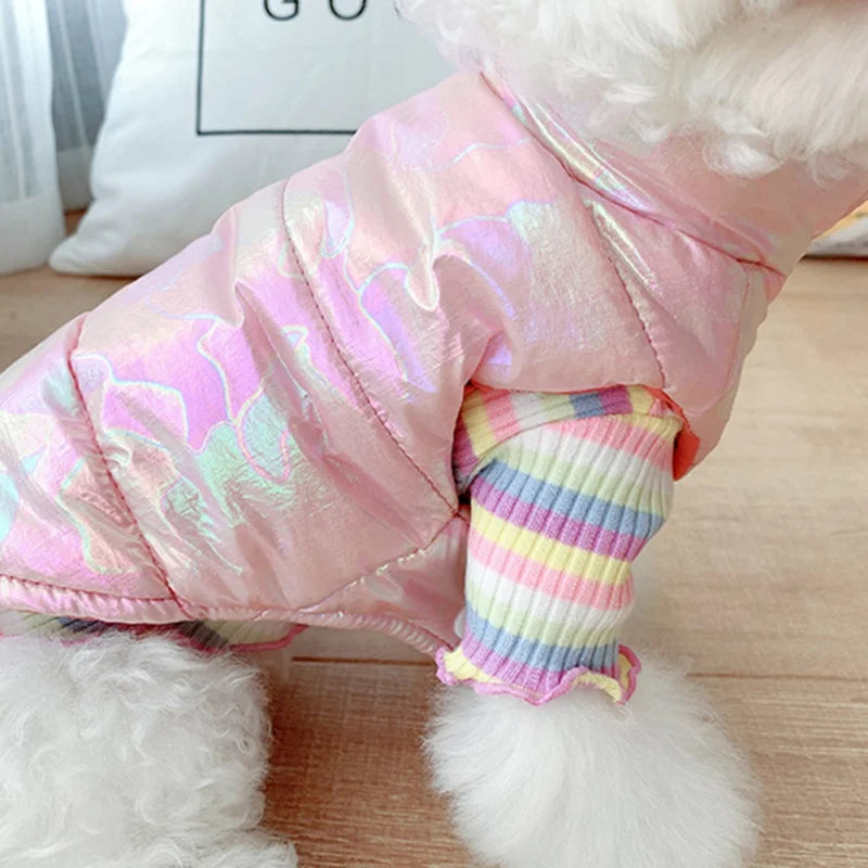 Winter Waterproof Pet Jacket for Small Dogs Warm Coat for Chihuahua French Bulldog Apparel