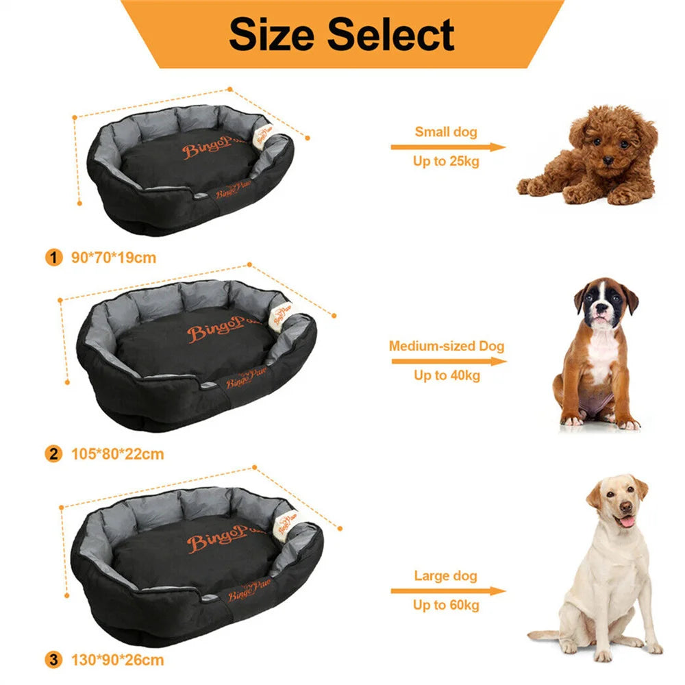 Waterproof XXL XL Orthopedic Dog Bed Pet Mat Kennel Washable Cushion for Small Medium Large Dogs