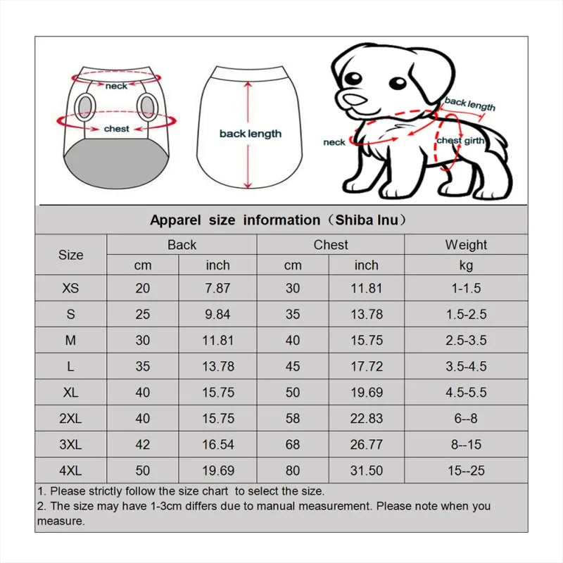 Christmas Dog Clothes Winter Pet Sweater for Small Large Dogs Cats Puppies Chihuahua Yorkies Sizes XS to 4XL