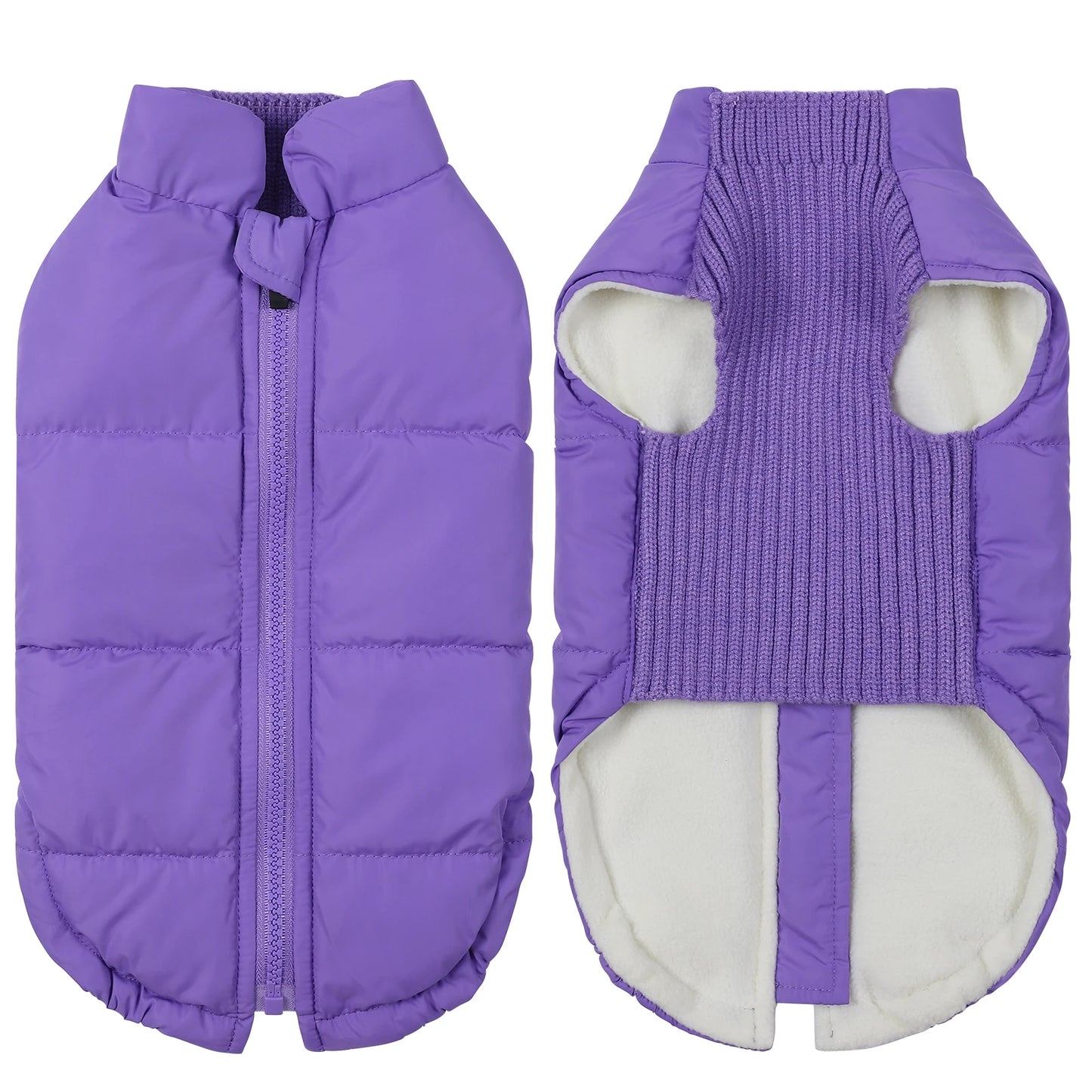 Pet Knitted Leisure Dog Vest Jacket with Zipper for Small Medium Dogs Chihuahua French Bulldog Autumn Winter Warm Coats