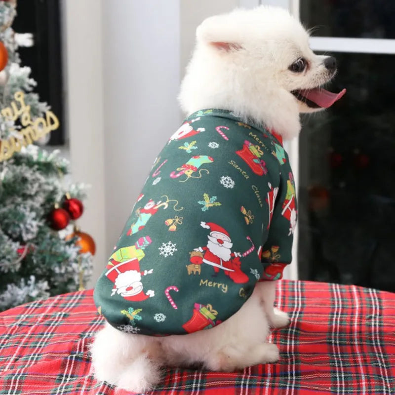 Christmas Dog Clothes Winter Pet Sweater for Small Large Dogs Cats Puppies Chihuahua Yorkies Sizes XS to 4XL