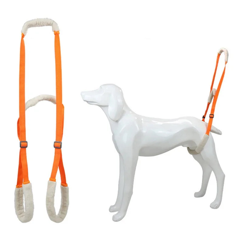 Dog Support Harness for Back Legs Rear Lifting Sling Aid with Handle and Shoulder Strap Hind Leg Support for Pet Mobility