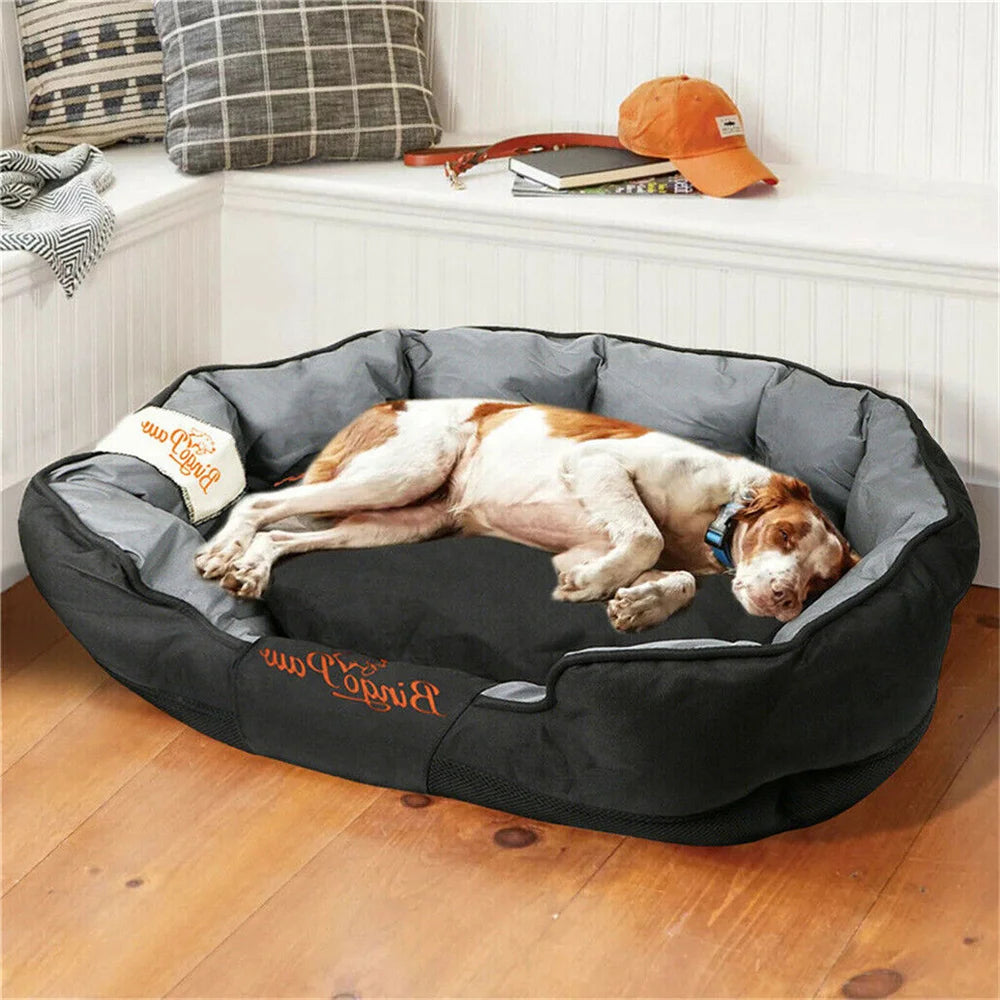 Waterproof XXL XL L Orthopedic Dog Bed Pet Mat Washable Puppy Cushion Removable for Small Medium Large Dogs