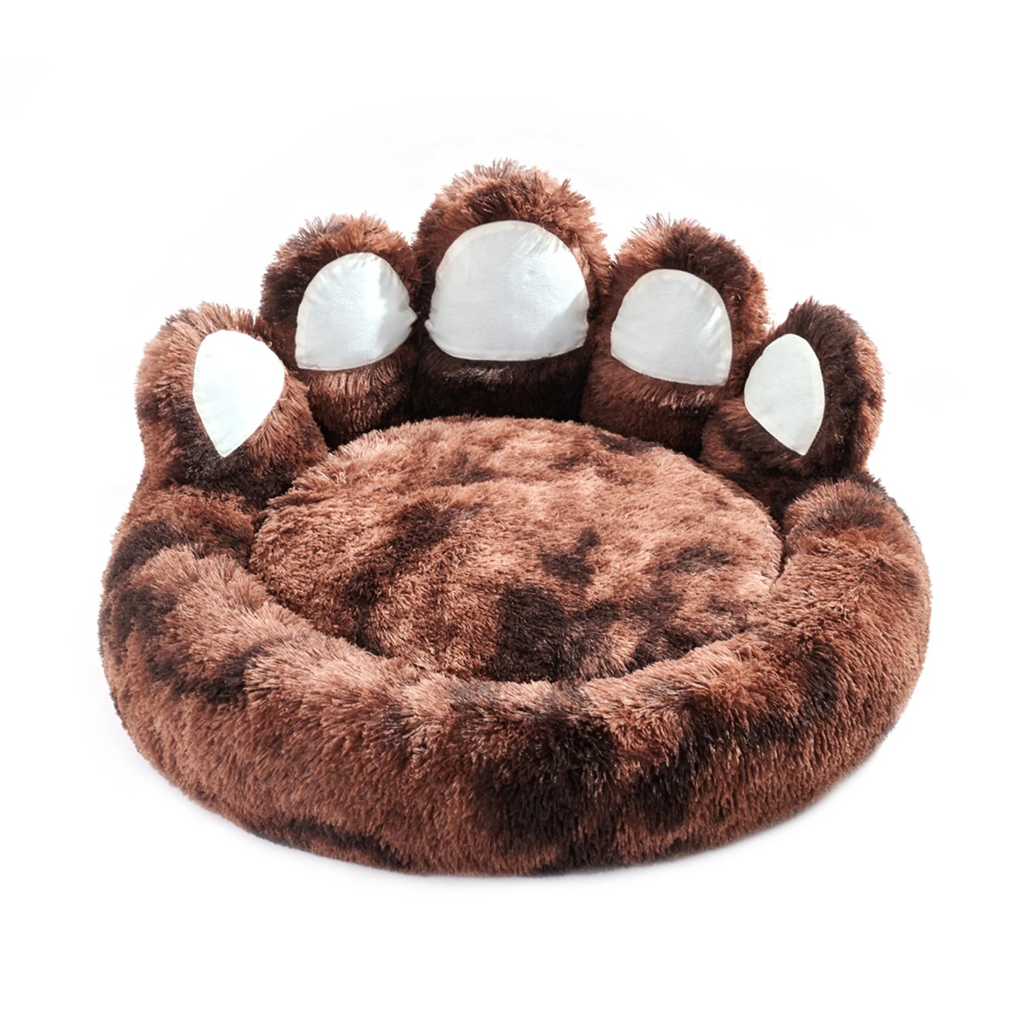 Cozy Comfy Paw Shape Pet Dog Bed Warm Cushion for Fluffy Dogs and Cats Deep Sleeping Thickened Mat