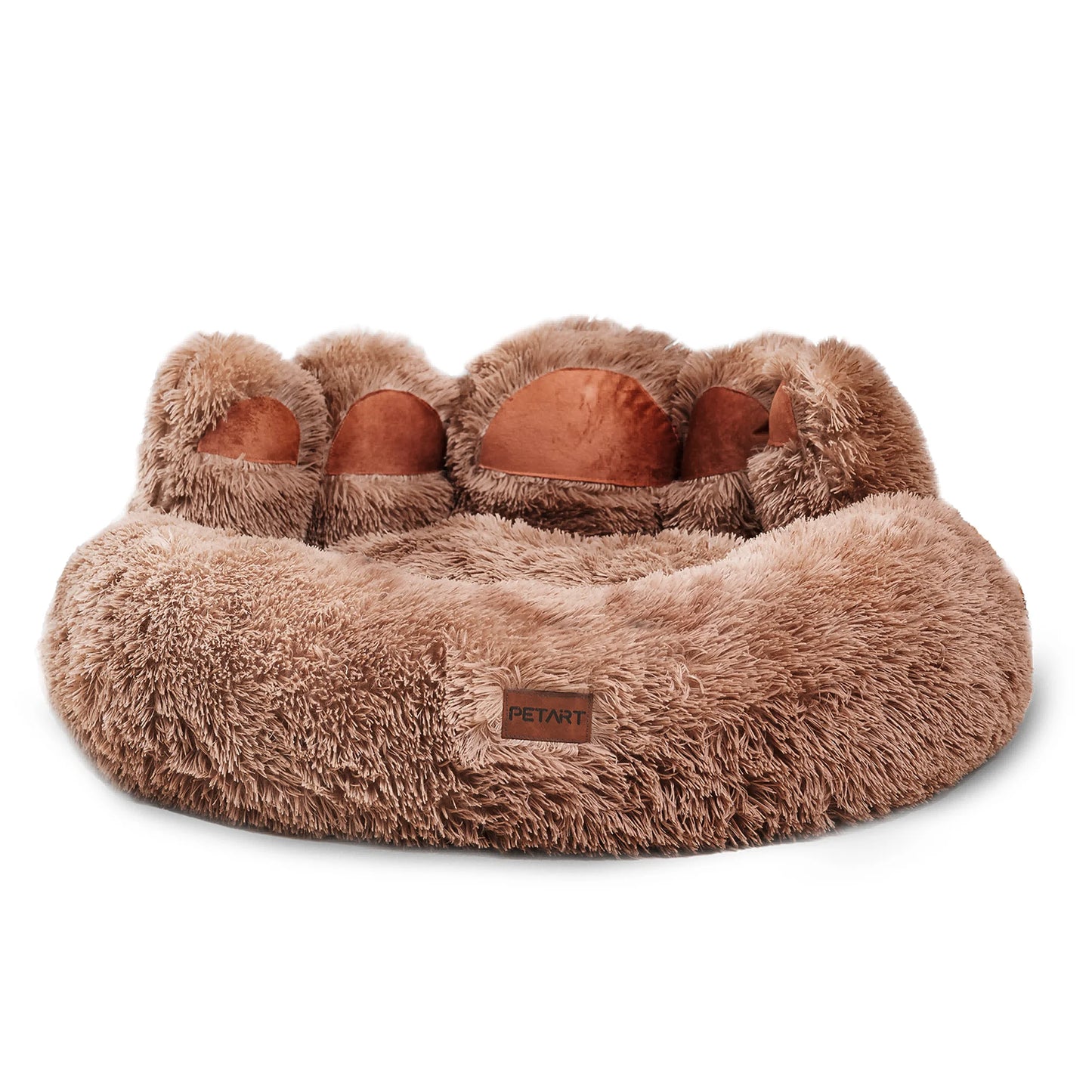 Cozy Comfy Paw Shape Pet Dog Bed Warm Cushion for Fluffy Dogs and Cats Deep Sleeping Thickened Mat