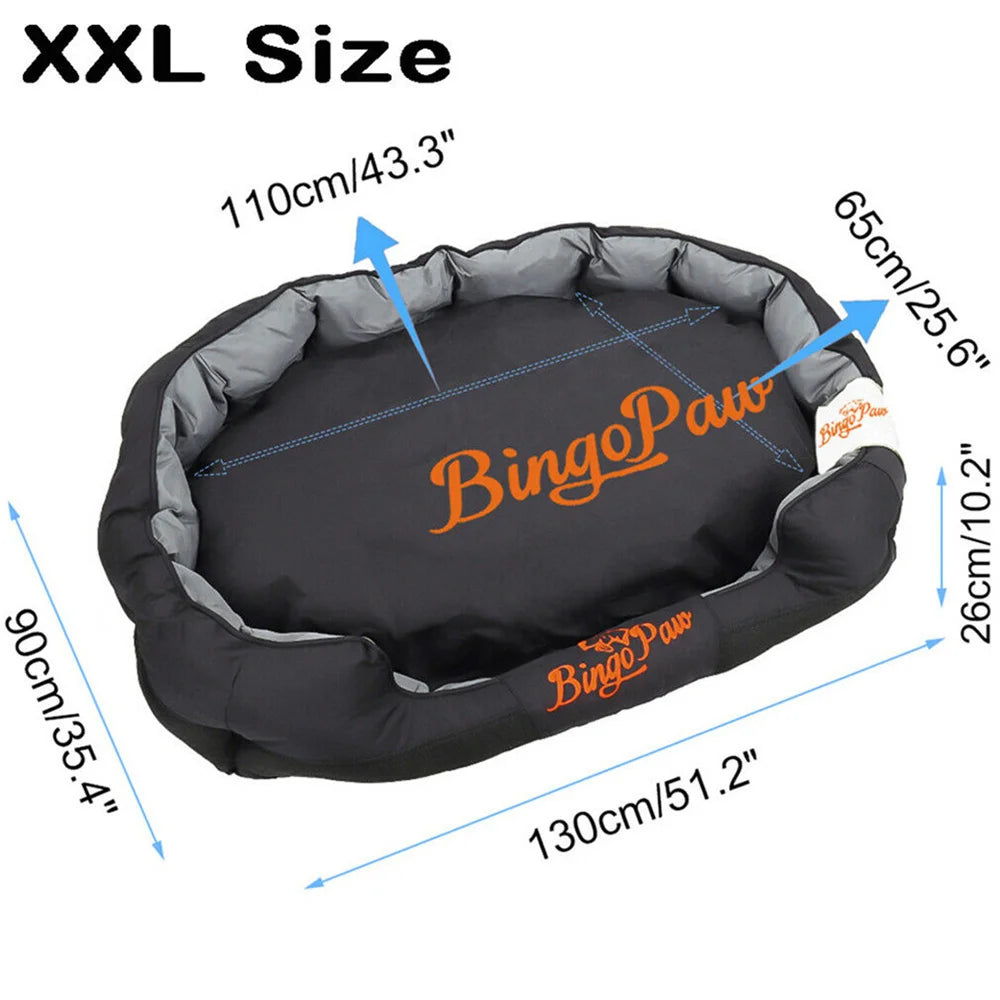 Waterproof XXL XL L Orthopedic Dog Bed Pet Mat Washable Puppy Cushion Removable for Small Medium Large Dogs