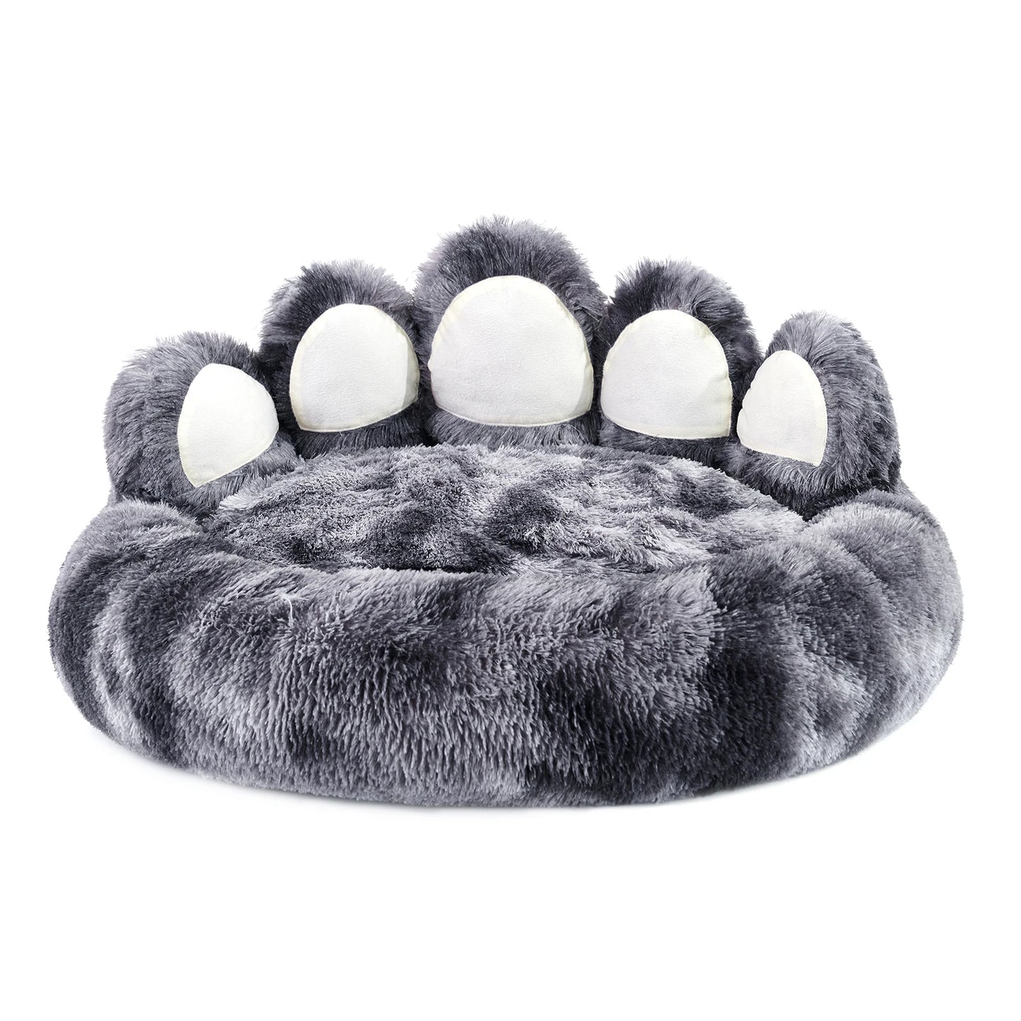 Cozy Comfy Paw Shape Pet Dog Bed Warm Cushion for Fluffy Dogs and Cats Deep Sleeping Thickened Mat