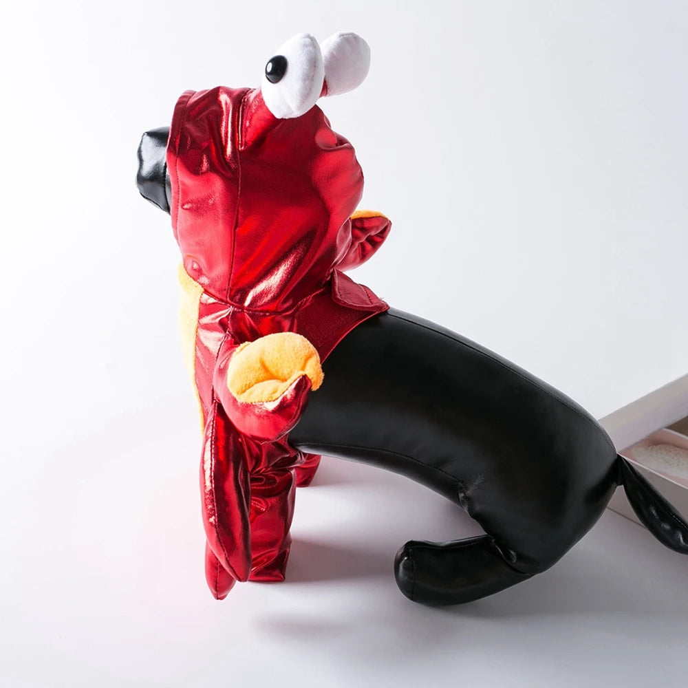 Funny Pet Dog Cosplay Costume Puppy Halloween Sweatshirt Christmas Festival Party Outfit