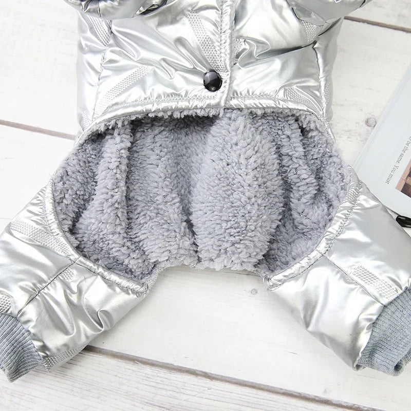 Waterproof Dog Winter Overall Jacket Windproof Outdoor Lightweight Pet Coat for Small Medium Large Chihuahua