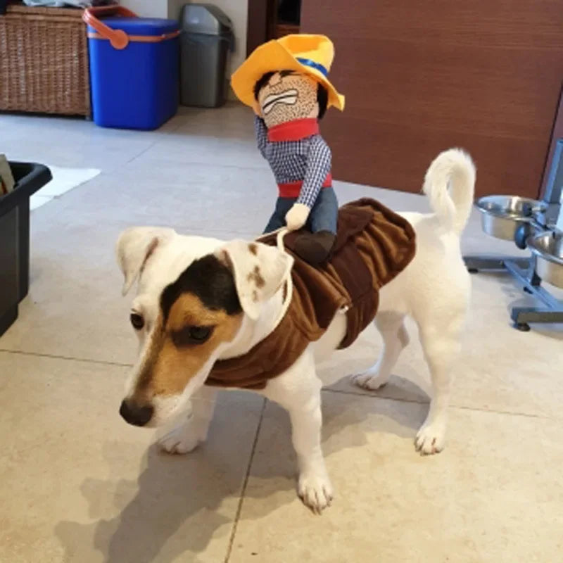 Halloween Cowboy Dog Costume
