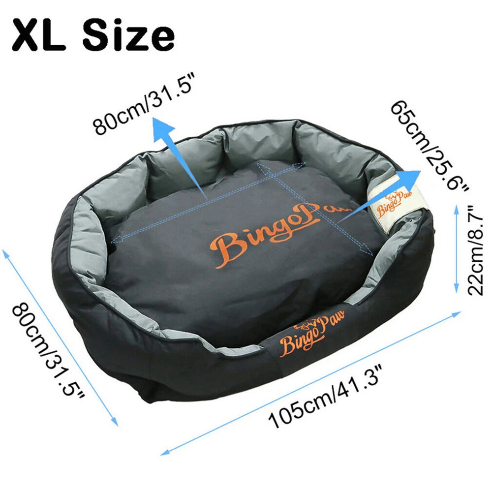 Waterproof XXL XL Orthopedic Dog Bed Pet Mat Kennel Washable Cushion for Small Medium Large Dogs