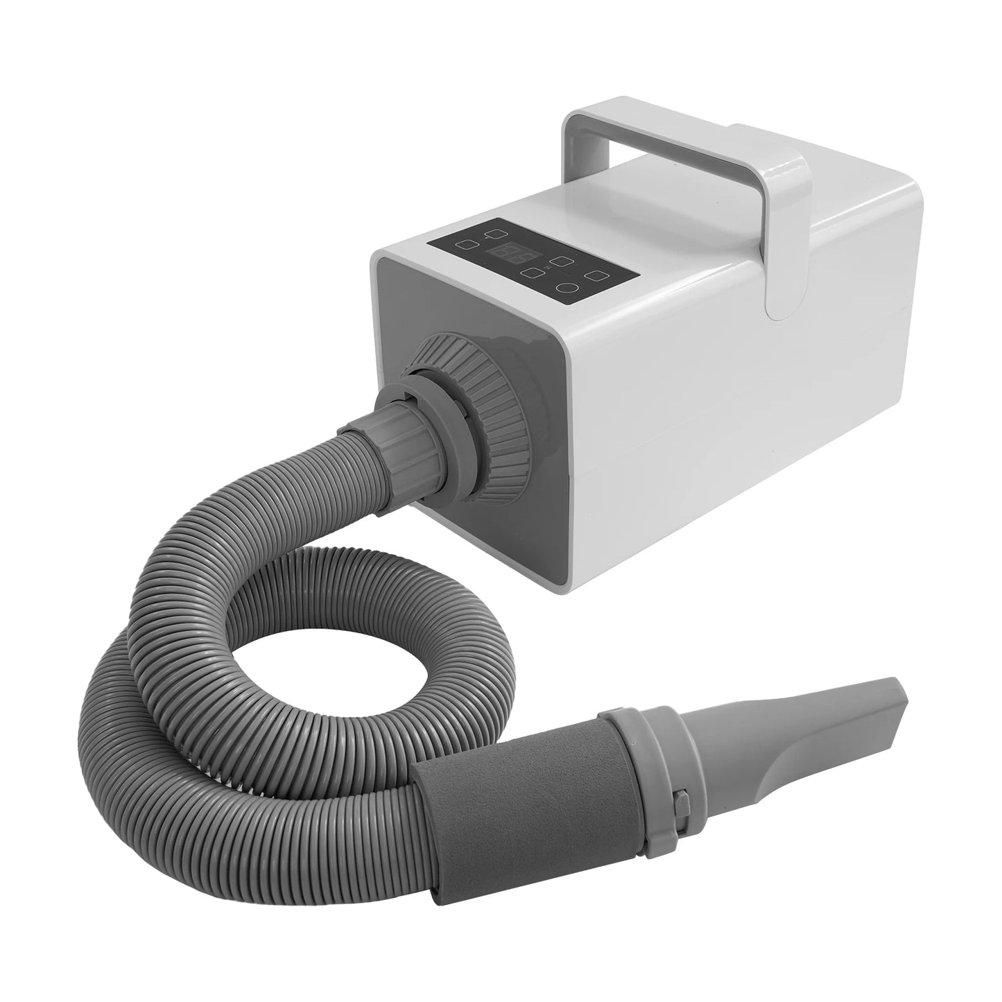 110V Puppy Blowing Grooming Dryer Pet Hair Drying Cats Dogs Fur Grooming Blow Dryer Adjustable LCD 2200W