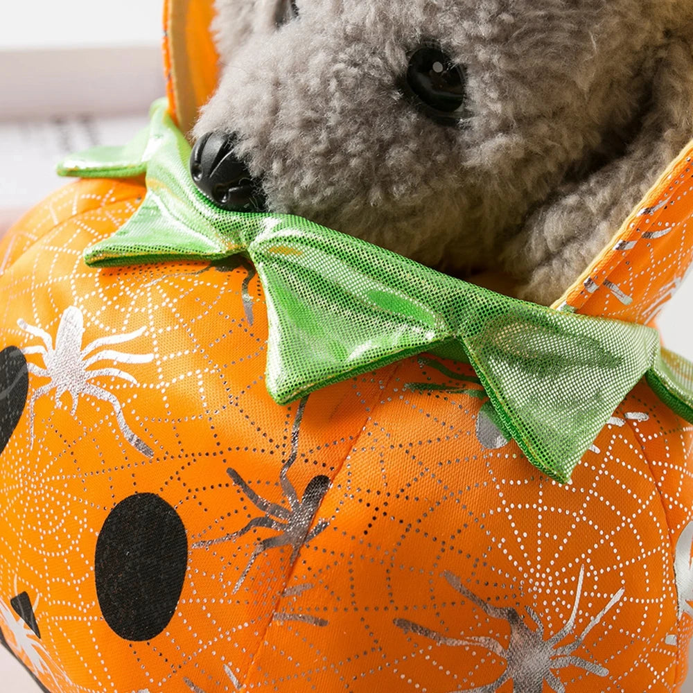 Halloween Dog Clothes Funny Dog Pumpkin Costume Pet Dog Jumpsuit for French Bulldog Chihuahua Puppy Coat Dog Sweatshirt