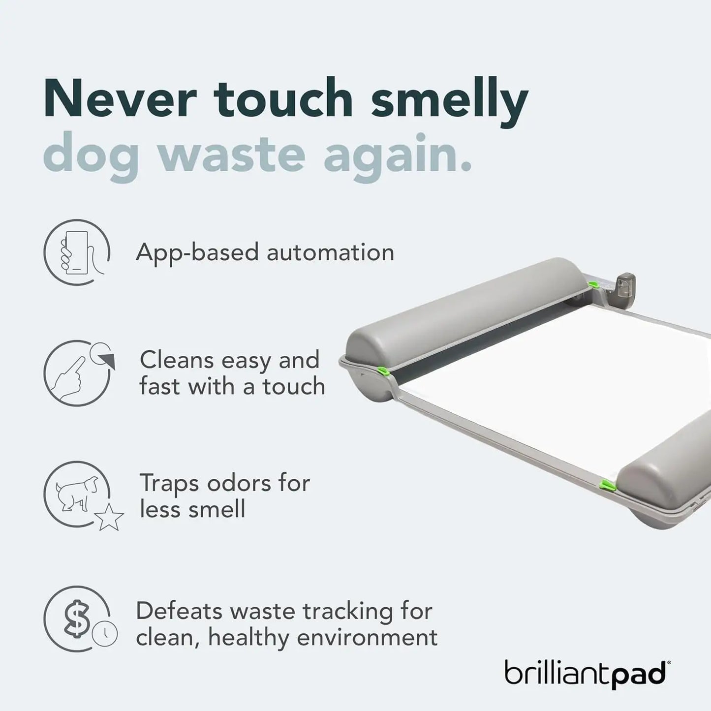 Smart Indoor Dog Potty For Small Pets Self Cleaning With Odor Control AI Health Monitoring Puppy Training Alternative