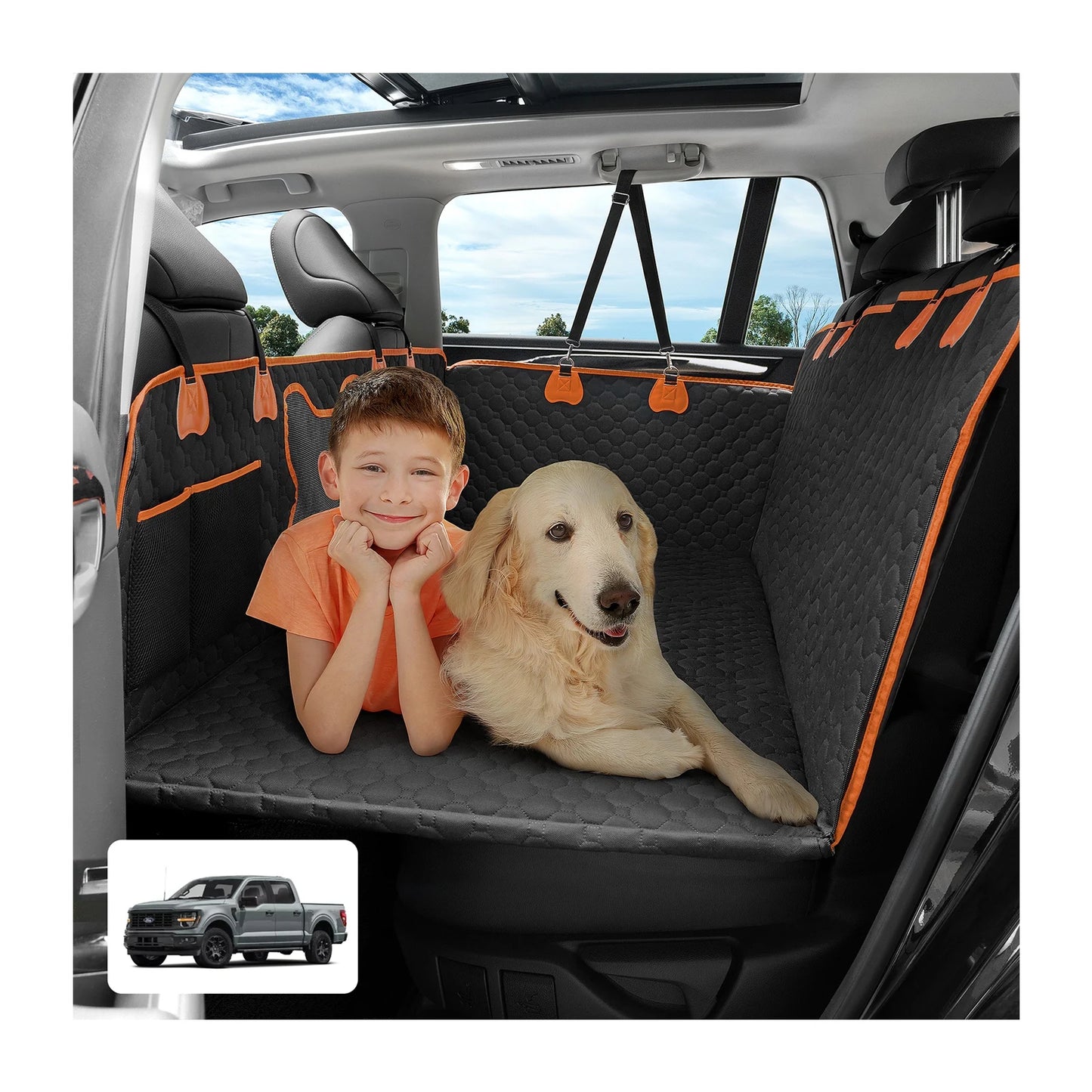 Wear Resistant Dog Car Seat Cover Portable Dog Carrier Outdoor Protective Cover Scratch Resistant Pet Car Pad